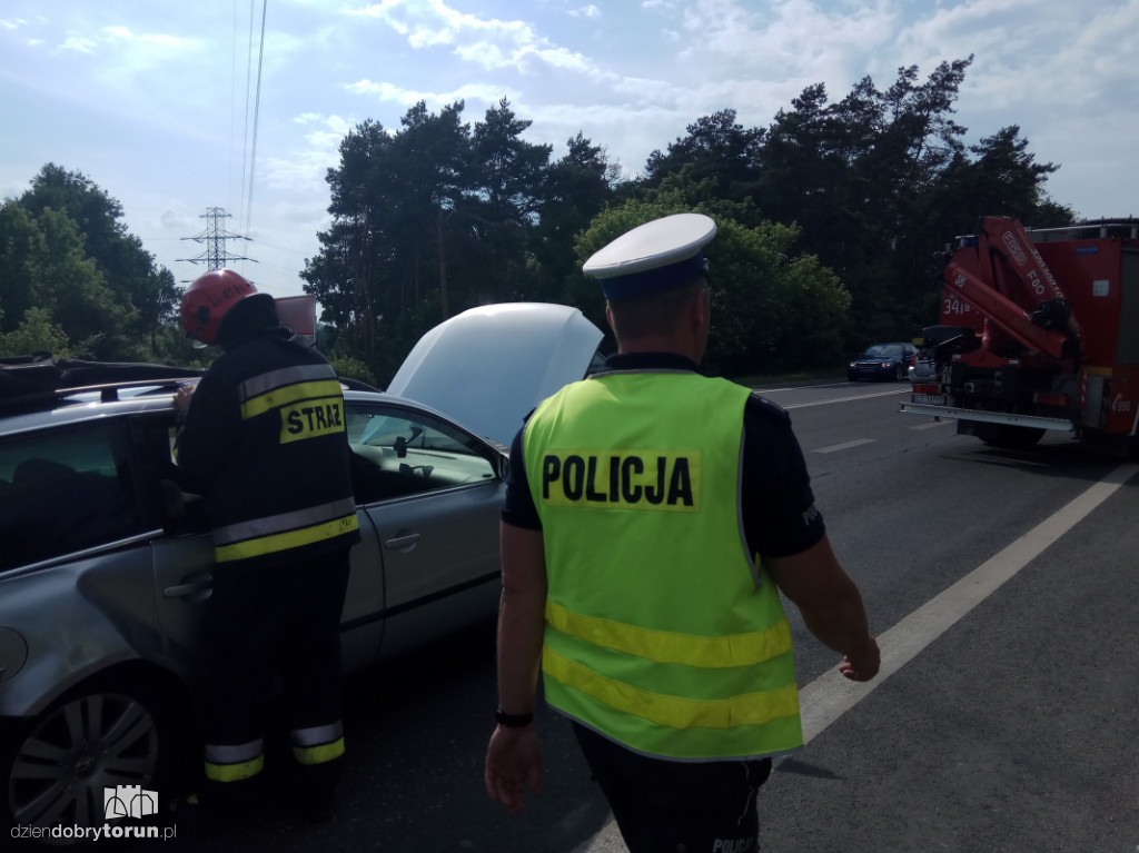 Kolizja na Szosie Bydgoskiej