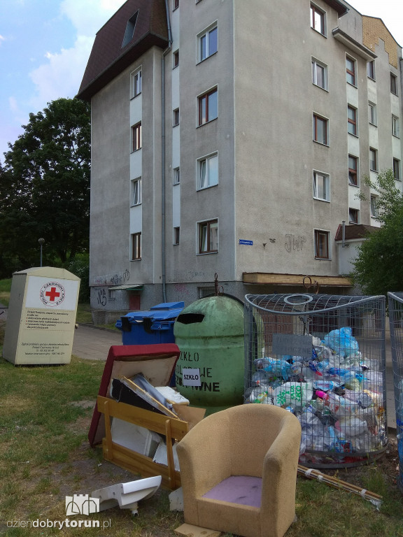 Jakubskie Przedmieście - śmieci