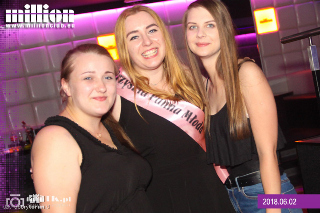 Sobotnia impreza w klubie Milion