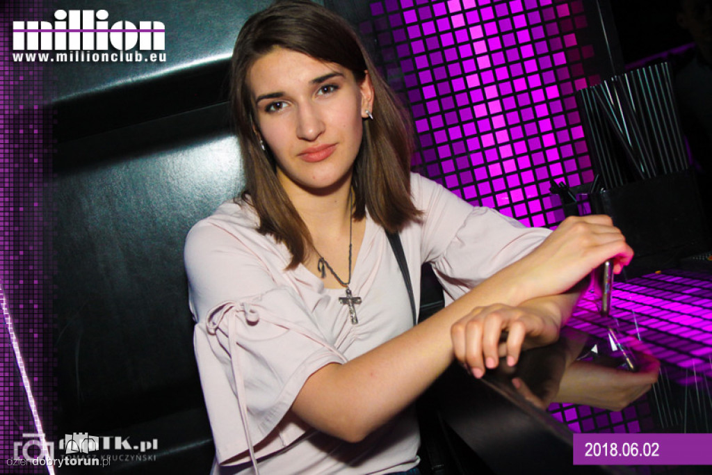 Sobotnia impreza w klubie Milion