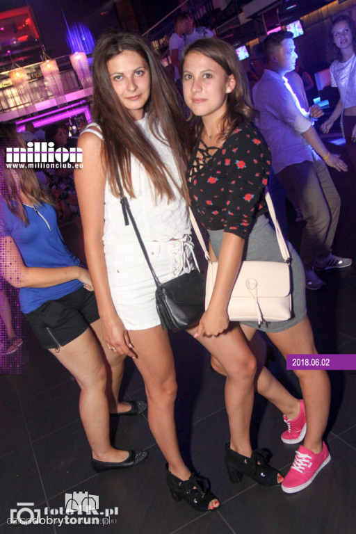Sobotnia impreza w klubie Milion