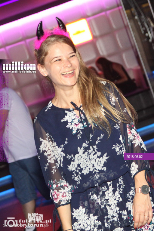 Sobotnia impreza w klubie Milion