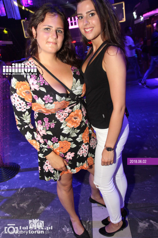 Sobotnia impreza w klubie Milion