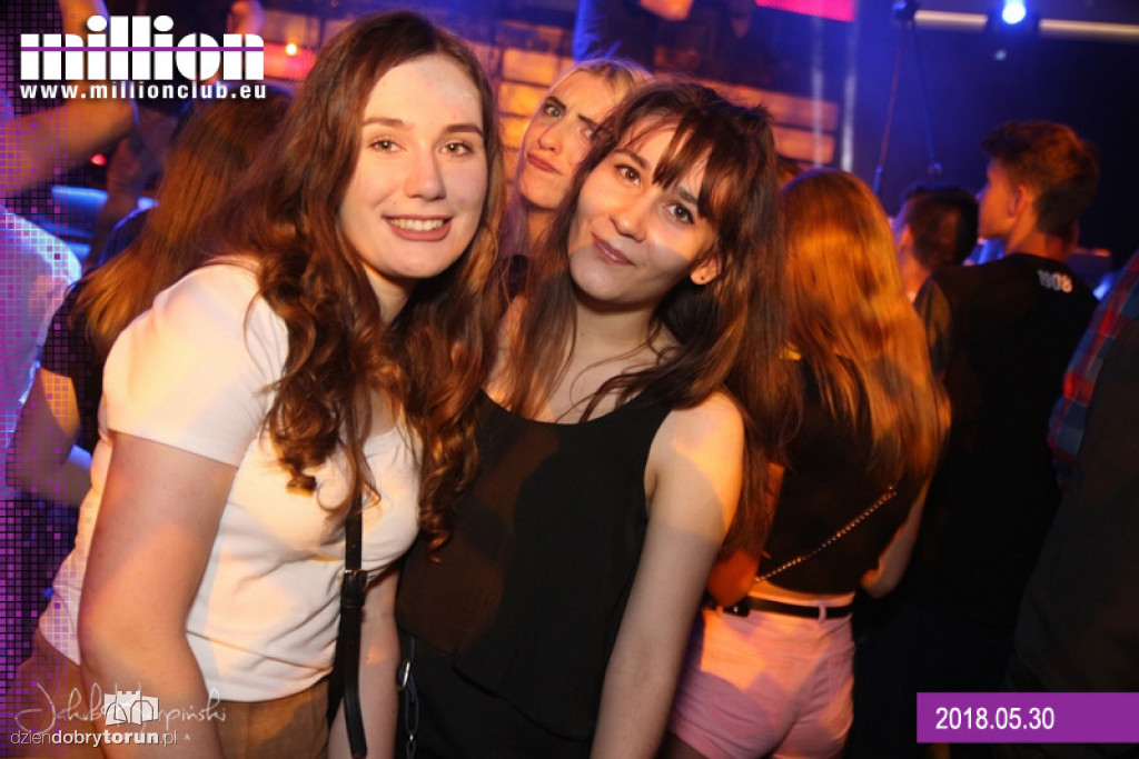Sobotnia impreza w klubie Milion