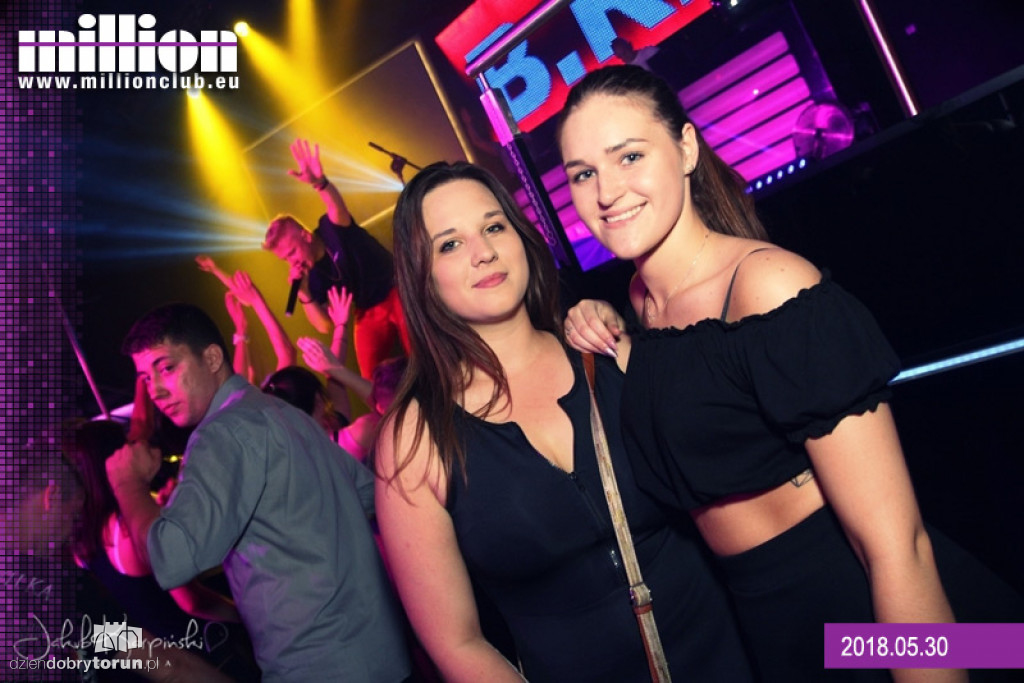 Sobotnia impreza w klubie Milion