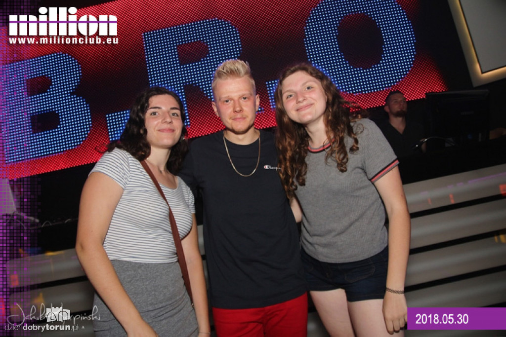 Sobotnia impreza w klubie Milion