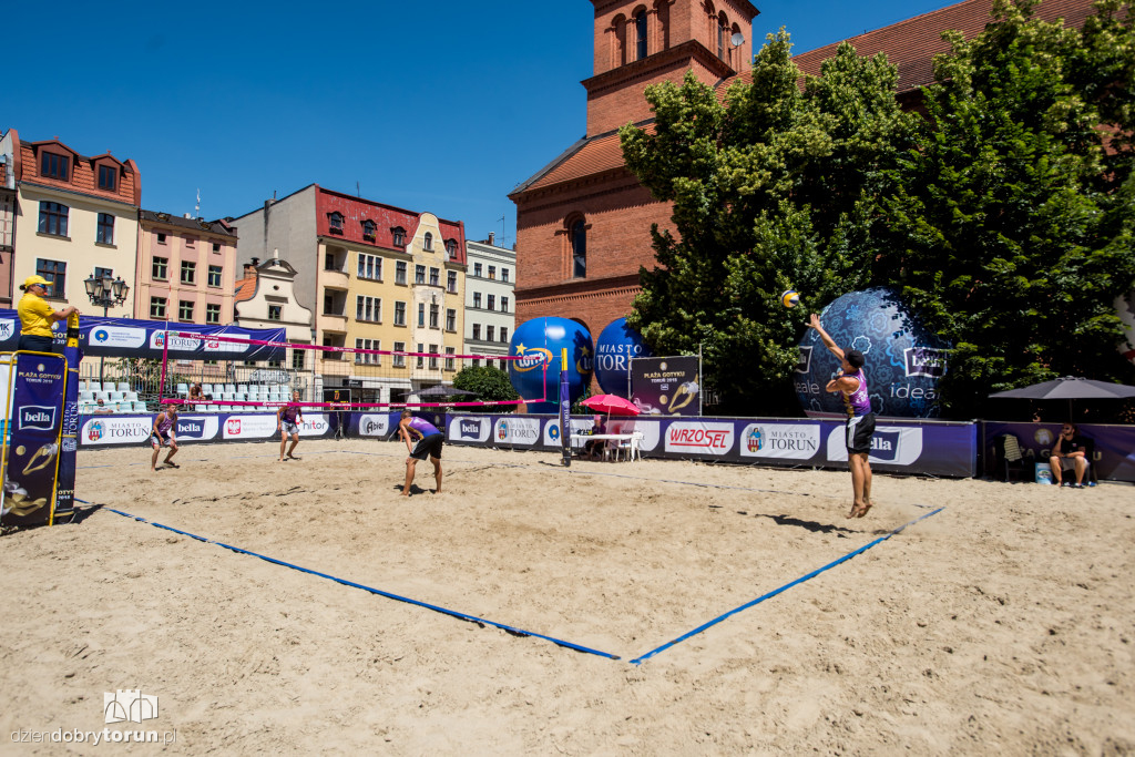 Już trwa święto siatkówki plażowej