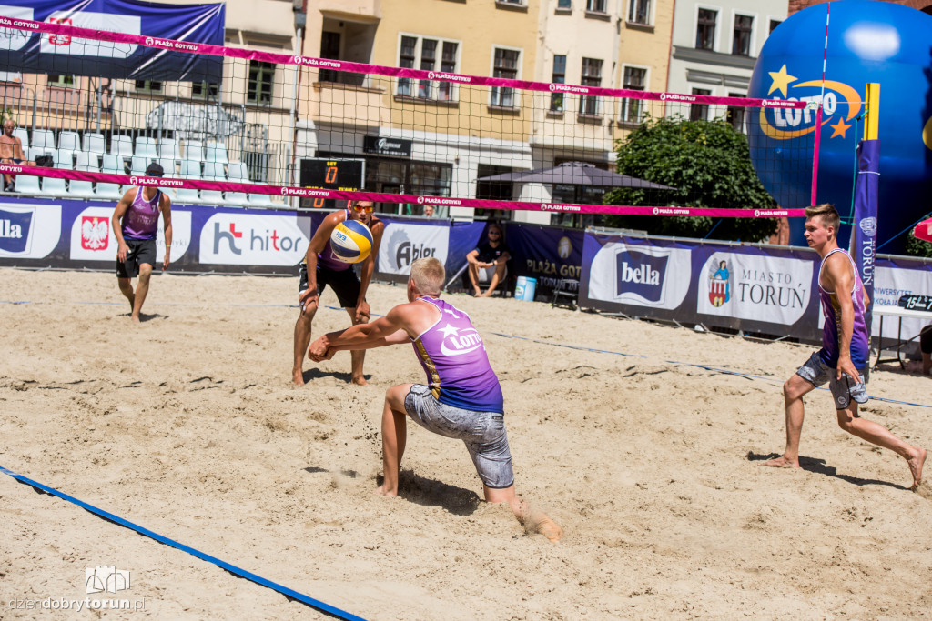 Już trwa święto siatkówki plażowej