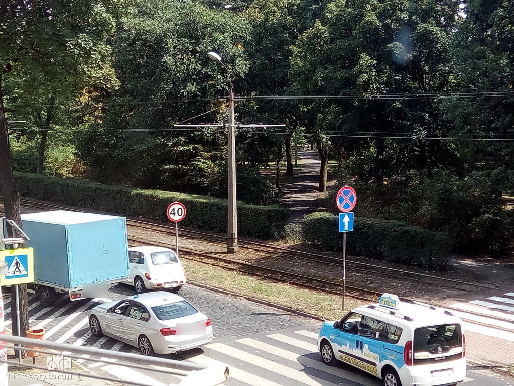 Kolizja z udziałem radiowozu