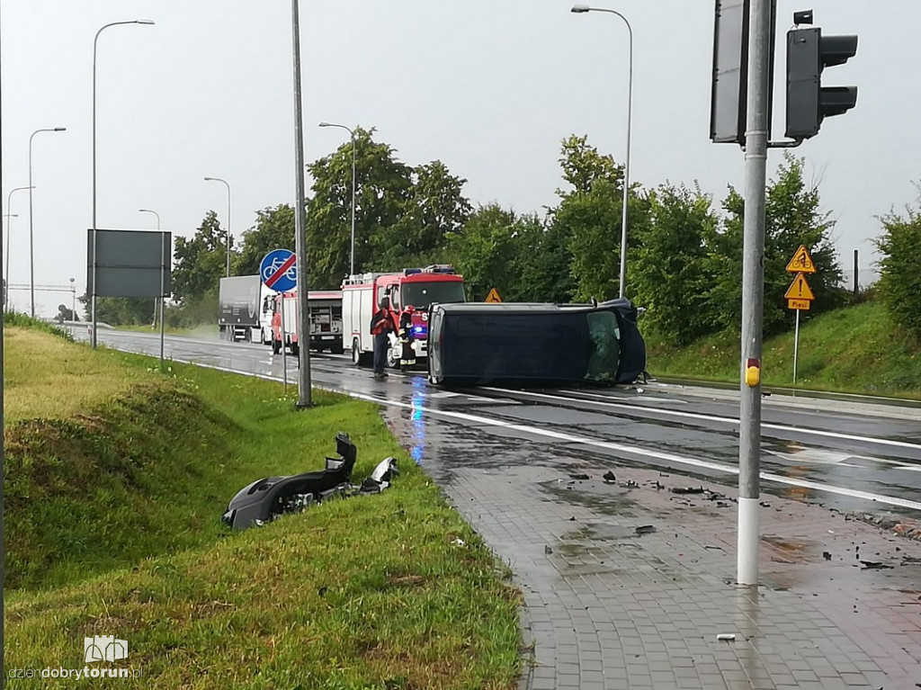 Bardzo groźna kolizja w Kończewicach