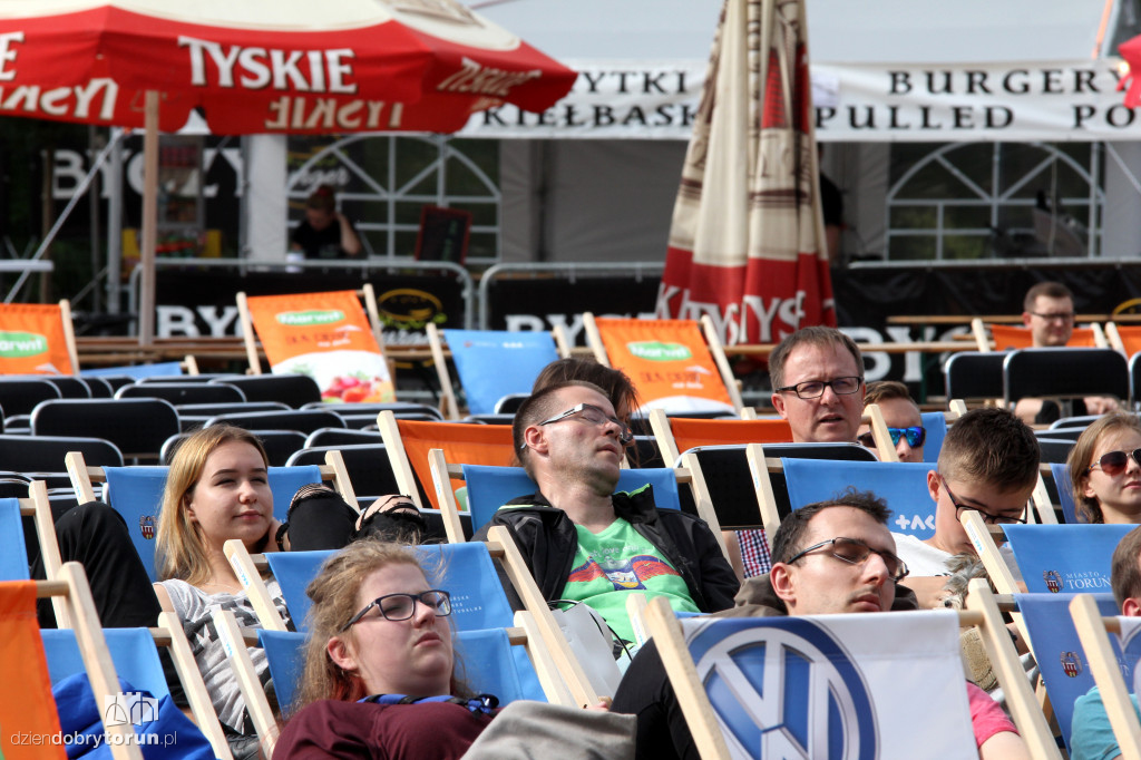 Strefa kibica podczas półfinału