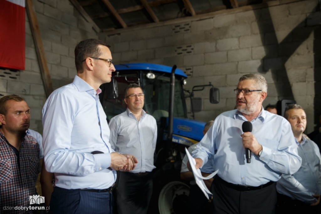 Premier spotkał się z rolnikami