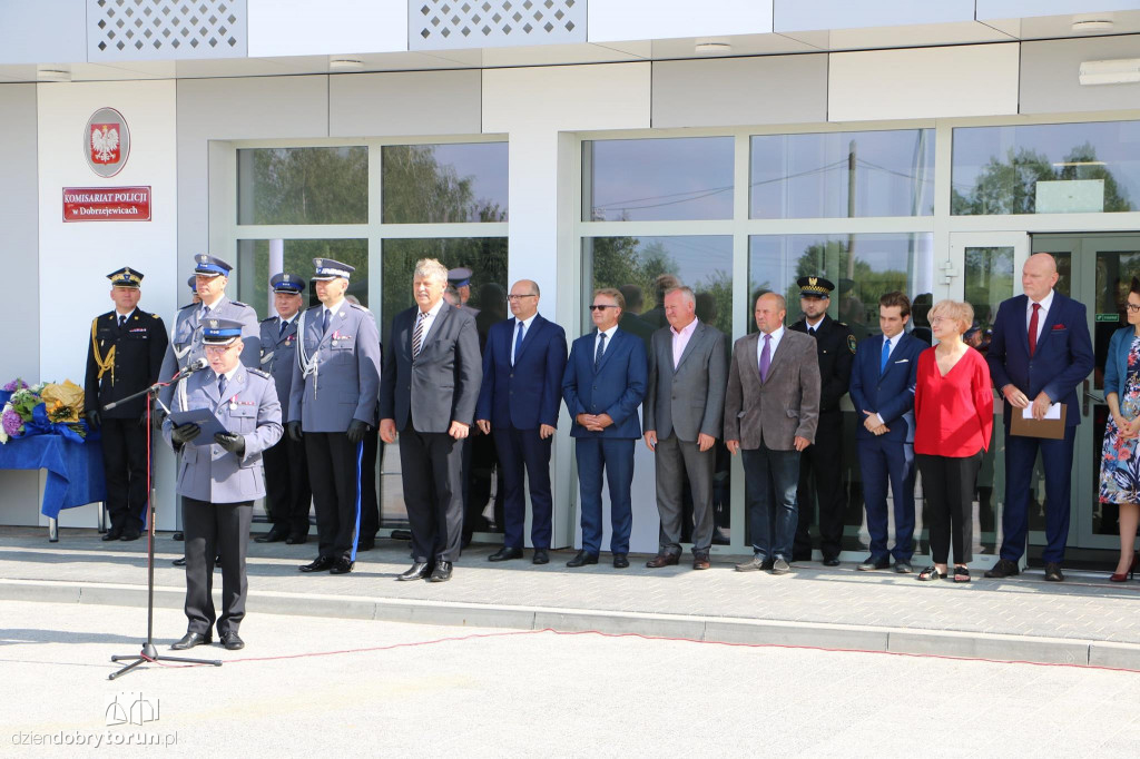 Otwarcie komisariatu w Dobrzejewicach