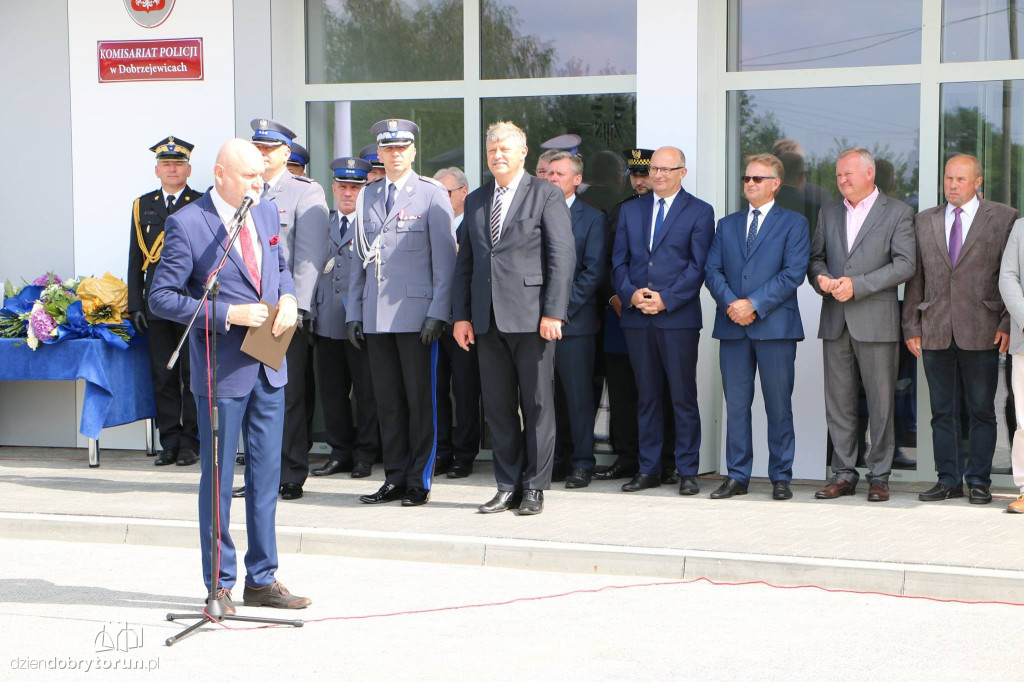Otwarcie komisariatu w Dobrzejewicach