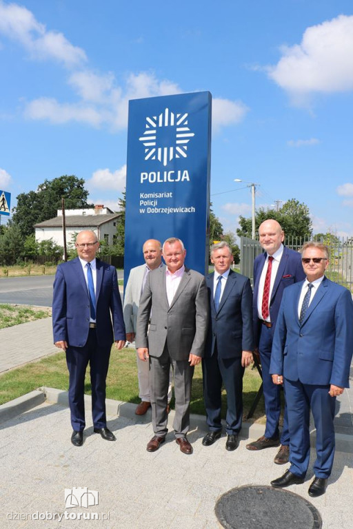Otwarcie komisariatu w Dobrzejewicach