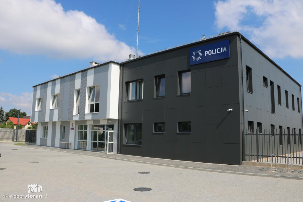 Otwarcie komisariatu w Dobrzejewicach