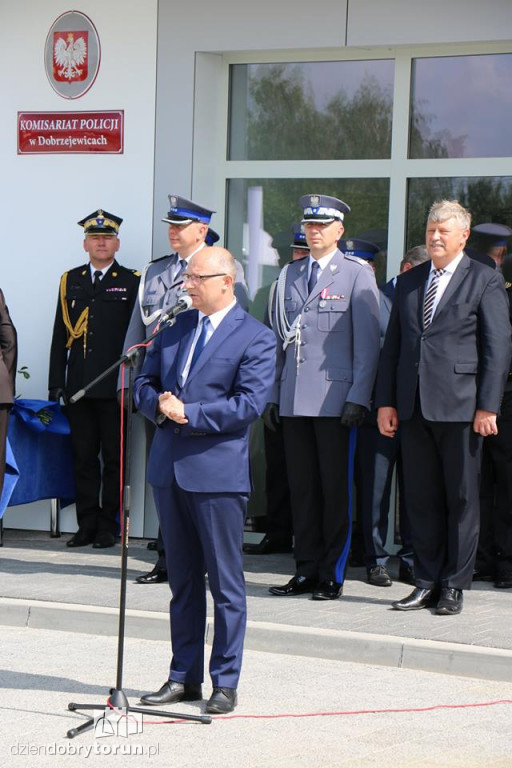 Otwarcie komisariatu w Dobrzejewicach