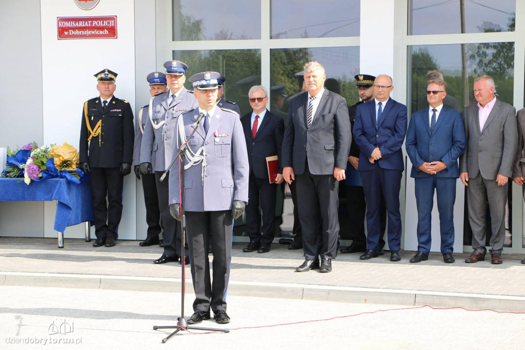 Otwarcie komisariatu w Dobrzejewicach