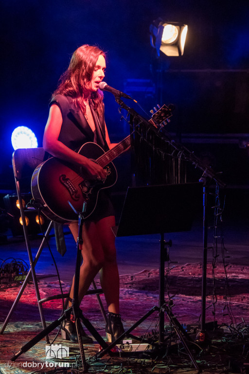 Kasia Kowalska zagrała koncert dla torunian