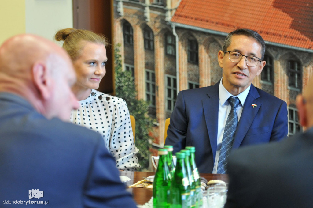 Ambasador Indii odwiedził TZMO