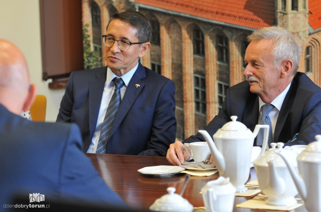 Ambasador Indii odwiedził TZMO