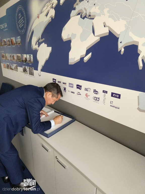 Ambasador Indii odwiedził TZMO