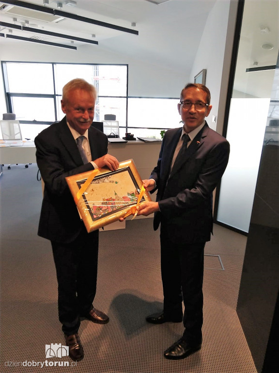 Ambasador Indii odwiedził TZMO