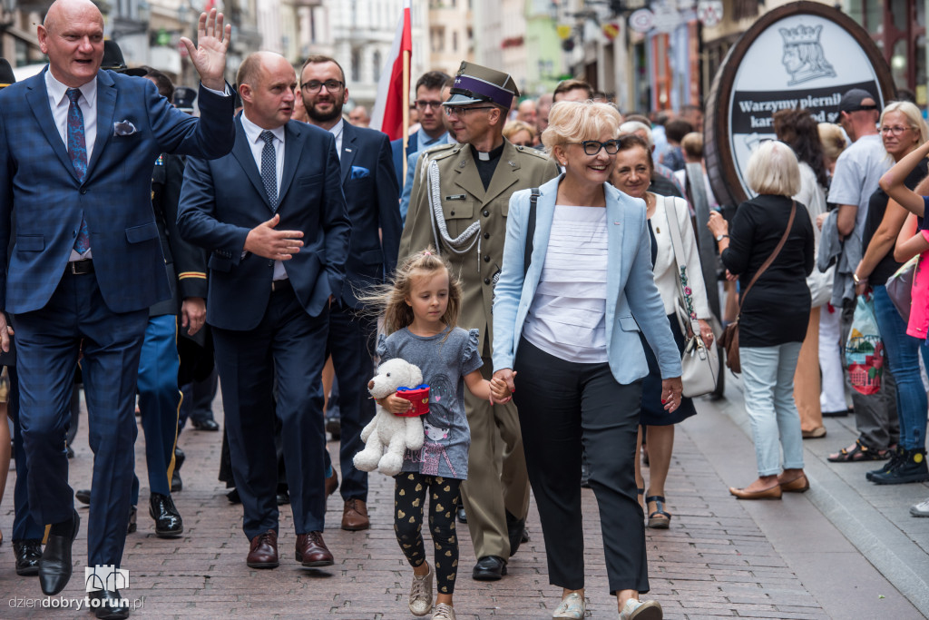 Parada wojskowa w Toruniu