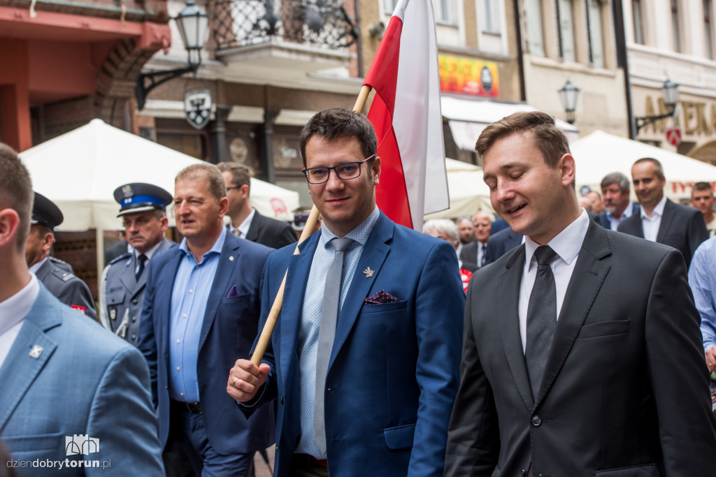 Parada wojskowa w Toruniu