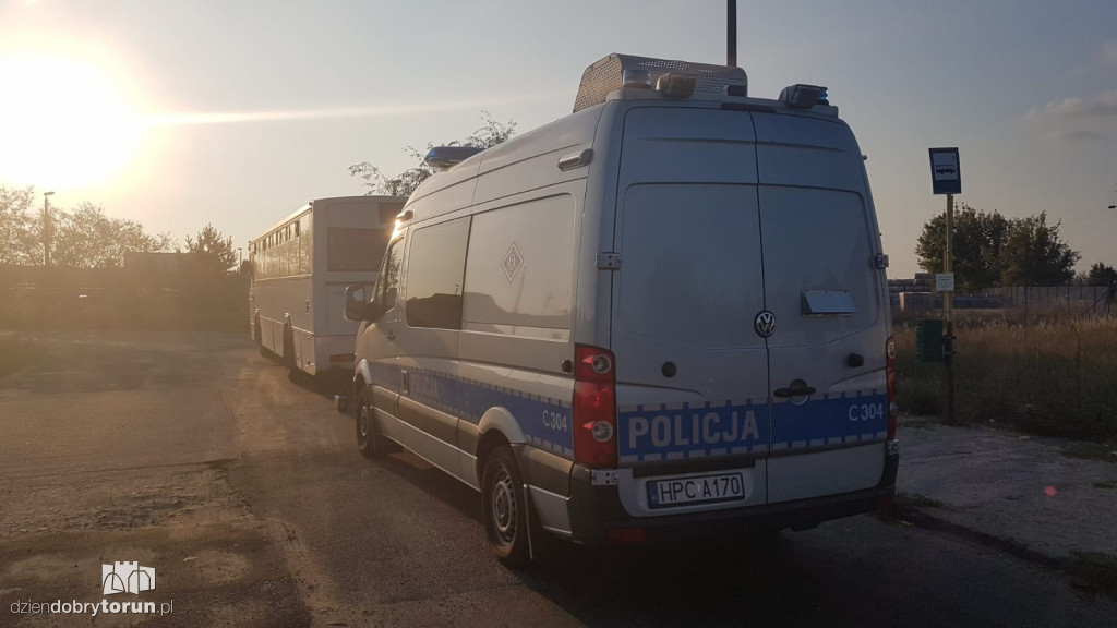 Akcja policji - Autobusowy smog