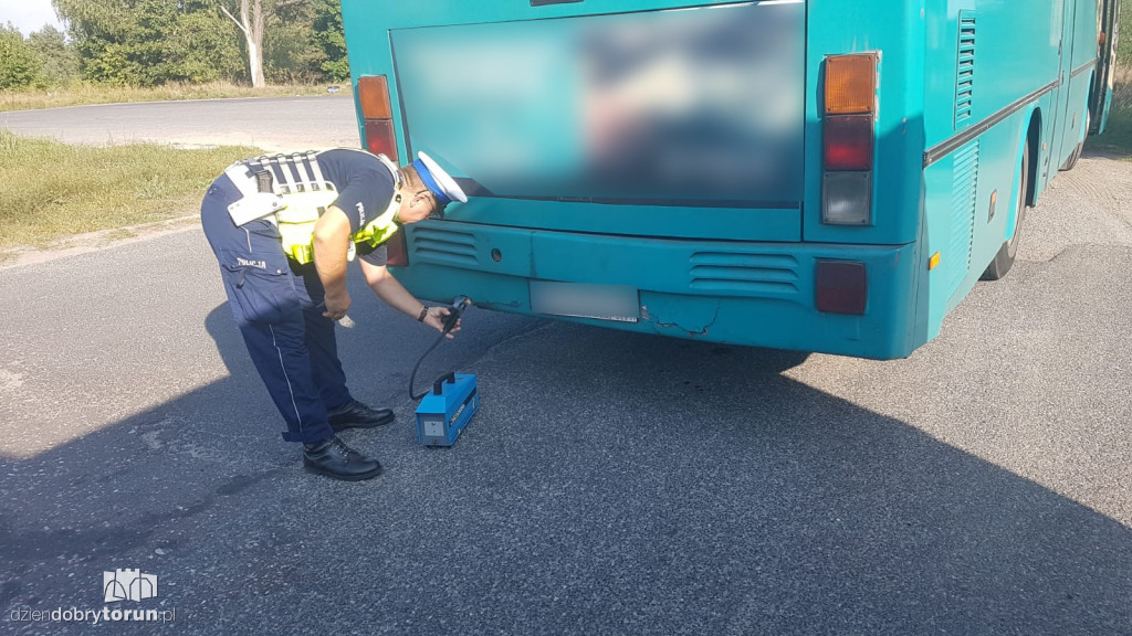 Akcja policji - Autobusowy smog