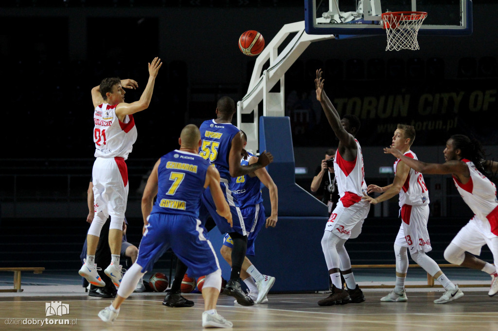 Polski Cukier Toruń - Arka Gdynia 63:61