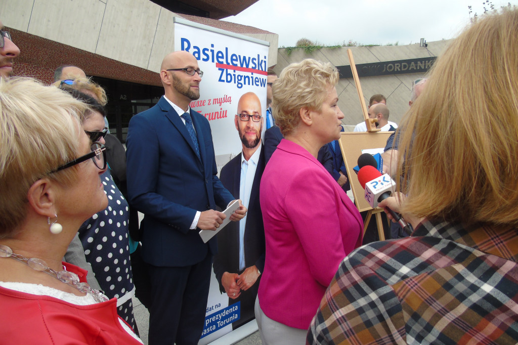 Kandydat PiS na prezydenta Torunia