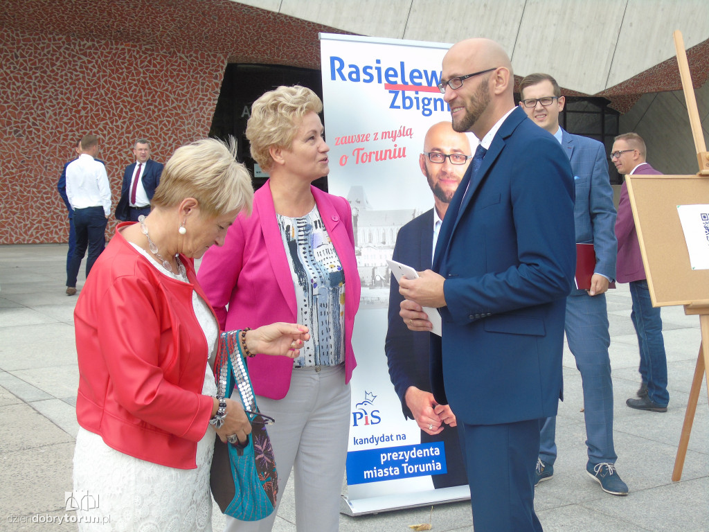 Kandydat PiS na prezydenta Torunia