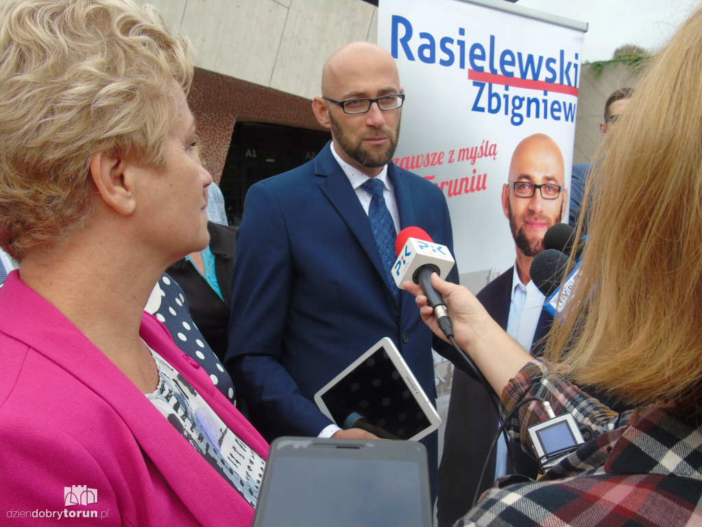 Kandydat PiS na prezydenta Torunia
