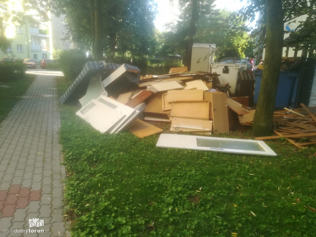 Kolejne śmieciowisko w mieście