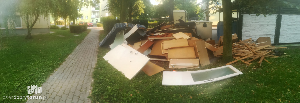 Kolejne śmieciowisko w mieście