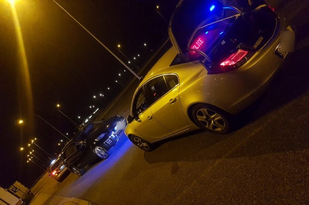 Złodziej złapany na autostradzie pod Toruniem