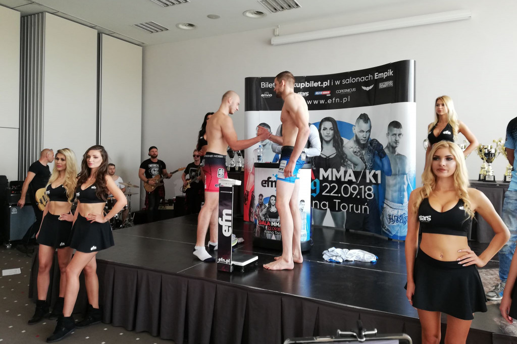 Oficjalne ważenie przed galą EFN19