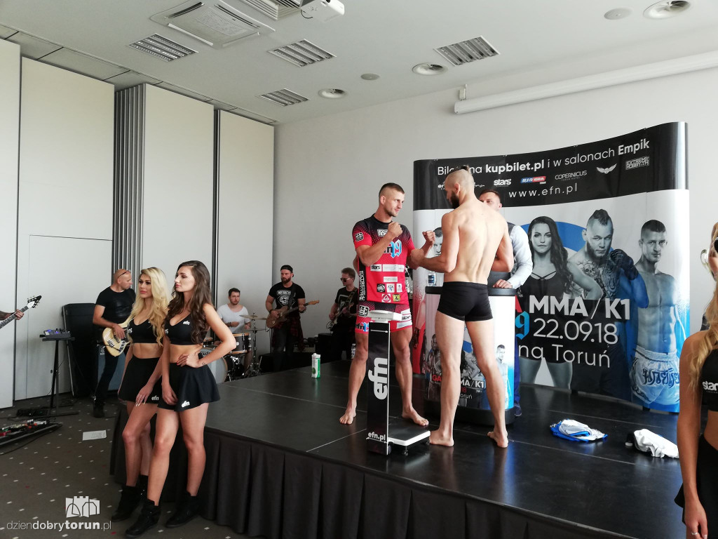 Oficjalne ważenie przed galą EFN19