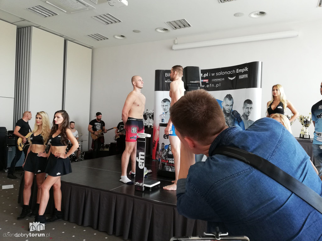 Oficjalne ważenie przed galą EFN19