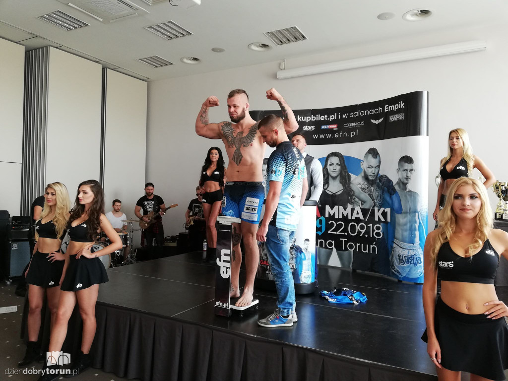 Oficjalne ważenie przed galą EFN19