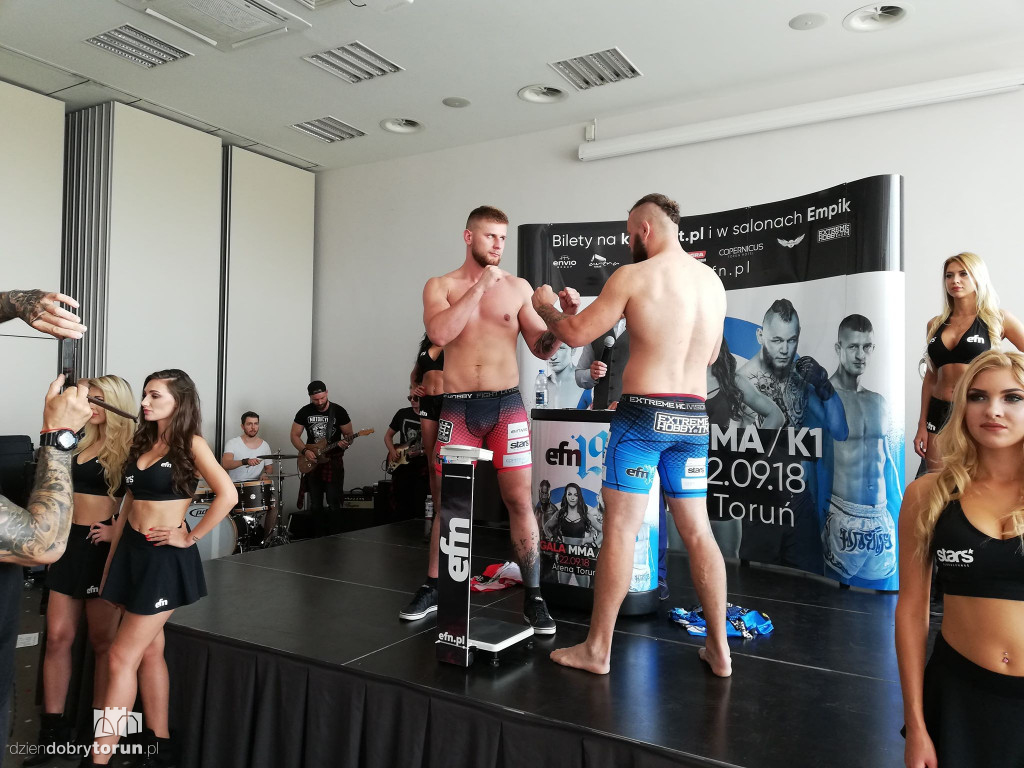 Oficjalne ważenie przed galą EFN19