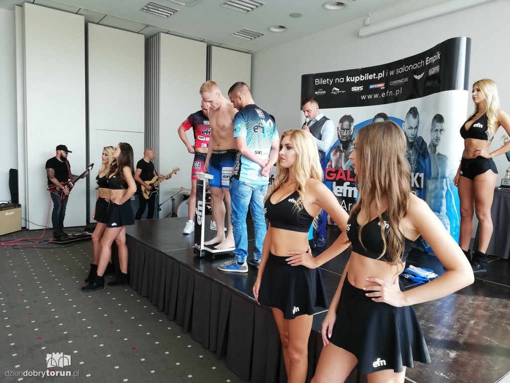 Oficjalne ważenie przed galą EFN19