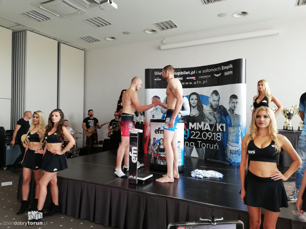 Oficjalne ważenie przed galą EFN19