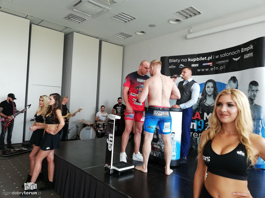 Oficjalne ważenie przed galą EFN19