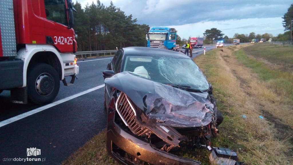 Tragiczny wypadek na S10
