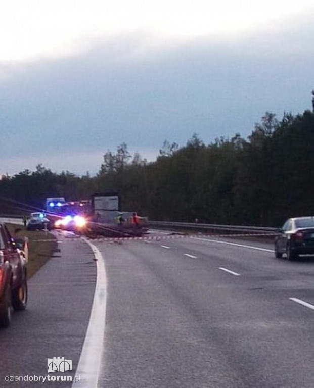 Tragiczny wypadek na S10