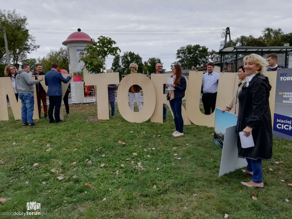 My!Toruń nie chce dzielić Wisłą