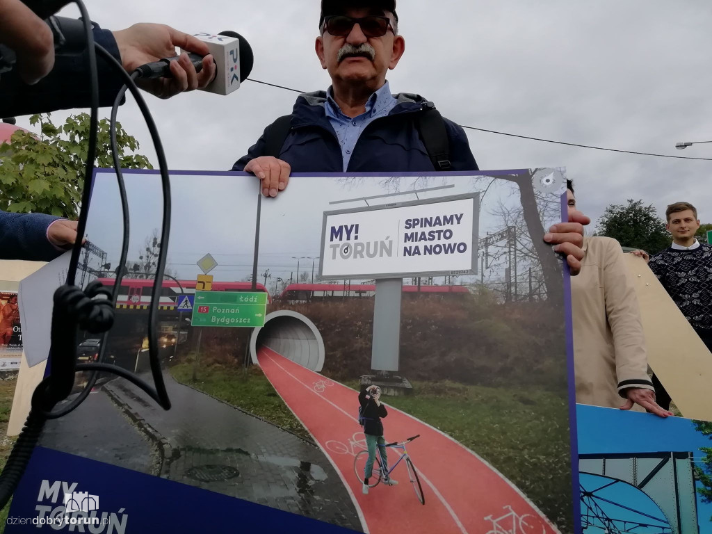 My!Toruń nie chce dzielić Wisłą